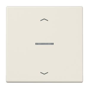 Stuurafdekking LS 1voudig wit pijl HOME