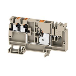 Doorvoerklem d.beige 10mm² 57A 800V c 2503890000 VVE=20