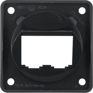 Draagplaat 2V BTR/E-dat modules berker Integro zwart