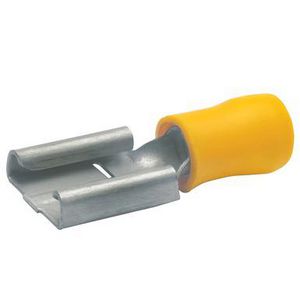 Vlaksteekhuls geel 6mm² 7509 VVE=100