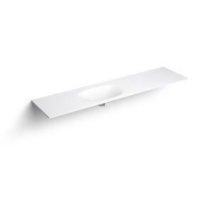 Wastafelblad enkele waskom 1900mm comp. 34 aluite Hammock