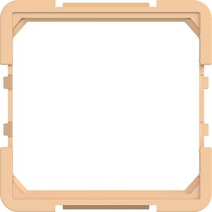 Tussenring voor centraalplaat 45 x 45 mm A.x/C.x, petal, mat
