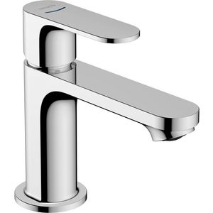 Rebris S 80 1-hendel fonteinkraan sprong 121mm chroom met aansluitslang 3/8"