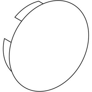 set afdekkappen voor onderkast voor wastafel: Wit