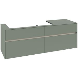 Wastafelonderkast Collaro 1600x548x500mm Soft Green C02900AF