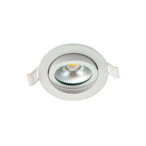 Inbouwspot OLIVIA 5W 450lm 2700K 45 White incl. DimDriver