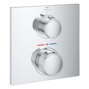 Afbouwdeel Allure thermostatisch zonder omstel 19380002 (Spa colors coll.) excl. inbouwdeel