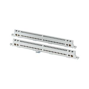 N/PE klem voor Inst.kast IKA, 16x4,5 + 16x5,5mm² en 2x7,5 VVE=25