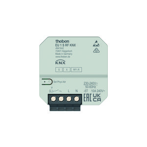 1-voudige RF verwarmingsactor elektrische verwarming KNX