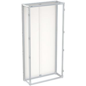 Kast alleen met achterwand 4PW/14GU/D4 RAL7035