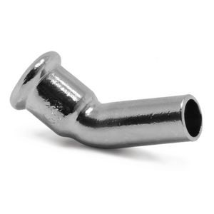 Insteekbocht 45° XPress CU verchroomd 12x spie 12mm 7040C VVE=10