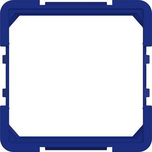 Tussenring voor centraalplaat 45 x 45 mm A.x/C.x, cobalt, mat