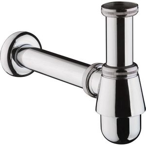 Bidetbekersif.1.1/4" met buis/rozonder chroom