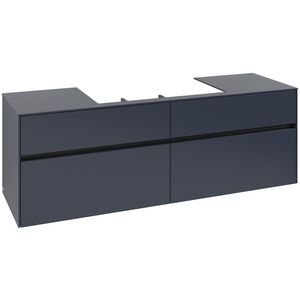 Wastafelonderkast Collaro 1600x548x500mm Marine Blue C028B0VQ