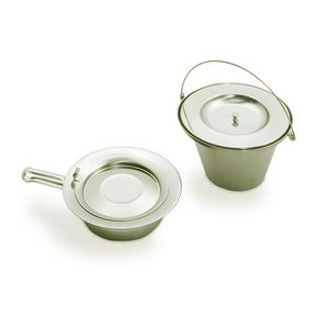 Ondersteek incl. deksel RVS