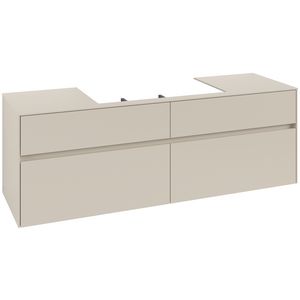Wastafelonderkast Collaro 1600x548x500mm Cashmere Grey C028B0VN