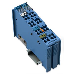 2-kanaals analoge uitgang 0-20mA Intrinsiek veilig blauw