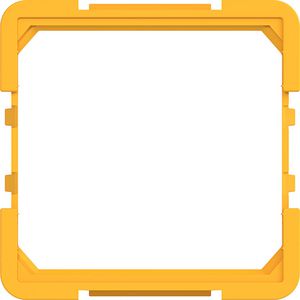 Tussenring voor centraalplaat 45 x 45 mm A.x/C.x, saffron, mat