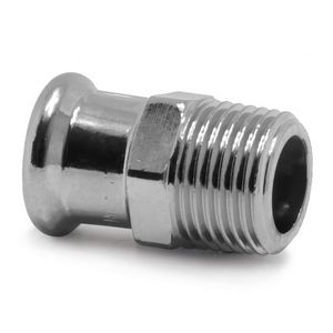 Puntstuk XPress CU verchroomd 12x1/2"bt. 6243GC VVE=5
