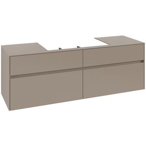 Wastafelonderkast Collaro 1600x548x500mm Taupe C028B0VM