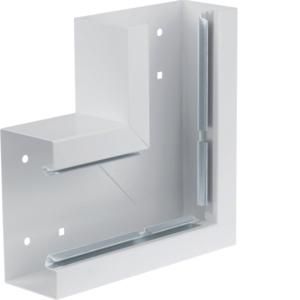 Vlakke hoek staal voor goot BRS 65x130mm lichtgrijs