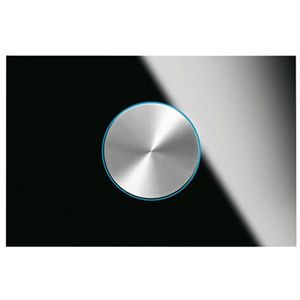 KNX priOn draaibedien 1v c-glas zwart (6341-825-101)