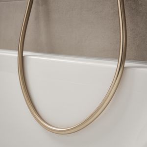 Showerpipe 260 1 straalsoort met thermostaat handdouche 3 straalsoorten brushed bronze Pulsify Puro