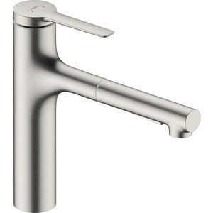 Zesis M33 1-hendel keukenmengkraan 160 2j 74804800 RVS look