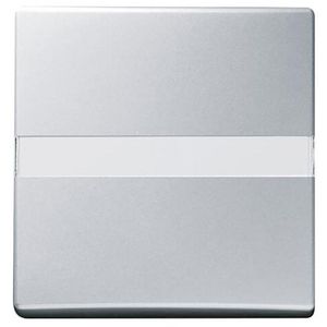 Tekstwip wis/2P/puls IP44 A-w aluzilver (2106 N-33)
