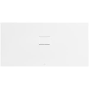 Douchebak Squaro Inf. univ. Quaryl 1600x800mm stone white