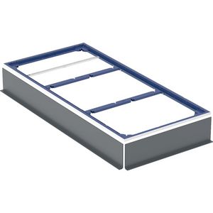 Installatieframes voor douchevloer 150–180cm voor tien steunpoten: 170x80cm