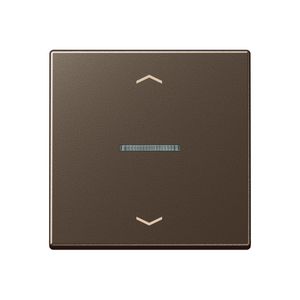 Stuurafdekking A500 1voudig mokka pijl HOME