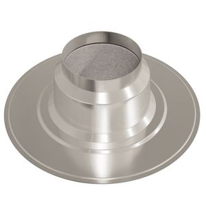 Plakplaat geïsoleerd aluminium 166mm 0°