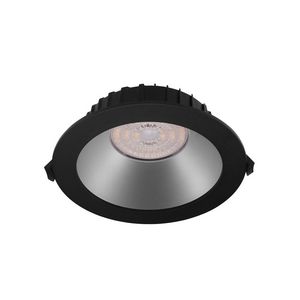 Downlight reflector mat Ø190mm zwart 3-CCT z. voeding