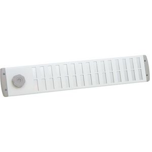ALU schuifrooster Bold Line 500x90mm wit