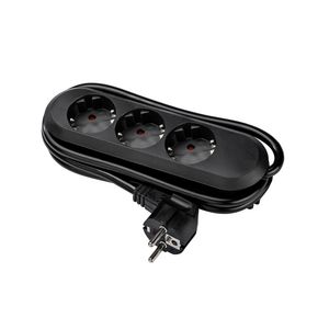 Smart 3x 230V RA 1,5mmet RA stekker zwart