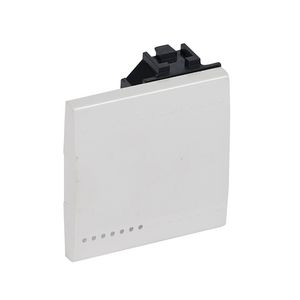 Wipschakelaar helder 2 modulen Livinglight