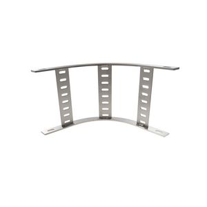 Stijg/Vervalstuk 90gr. SLB MK H30 B100 RVS 316