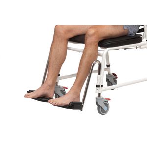 Voetsteunen voor combi douche toilet stoelen