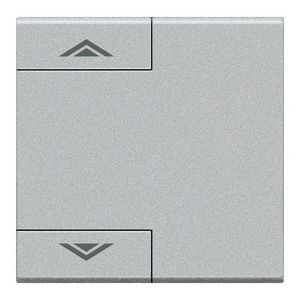 Wipschakelaar Tech OP/NEER 2 modulen Livinglight VVE=10