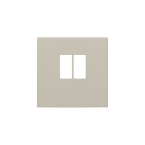 Afwerkingsset voor enkelvoudige luidsprekeraansluiting sand textured