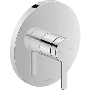 Inbouw eenhendeldouchemengkraan chroom rond C.1 KWC