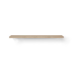 Wooden Base Shelf 200cm oud grs onderbl ophanging gebor RVS