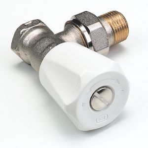 Radiatorafsluiter handbediend EUROSAR haaks 1"bn. 408