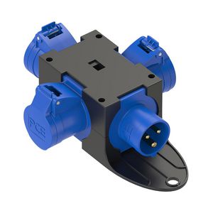 St.Anton verdeler 3x16/3/230 blauw onbeveiligd tcd 16/3/230