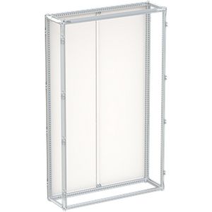 Kast alleen met achterwand 5PW/14GU/D4 RAL7035