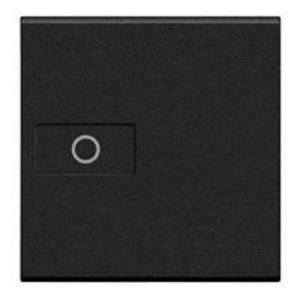 Toets verlichte symbool axiaal 2 mod.antraciet Livinglight