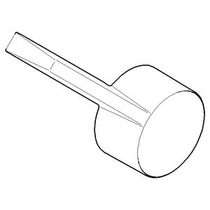Greep Hendel 38x23x91mm chr