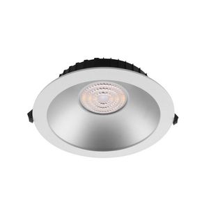 Downlight reflector mat Ø228mm wit 3-CCT z. voeding