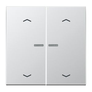Stuurafdekking LS 2voudig aluminium pijl HOME